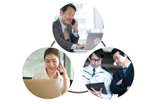 担当者の情報引き継ぎの改善イメージ画像